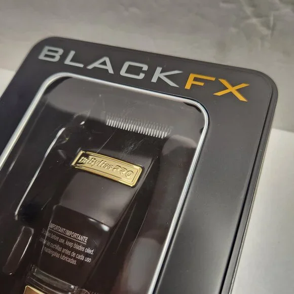 Babyliss Pro Black FX adjustable cordless clipper NIB NEW FX870BN Men